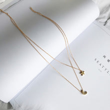 Load image into Gallery viewer, Gold Color Moon Star Sun Pendant Necklace