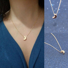 Load image into Gallery viewer, Gold Color Moon Star Sun Pendant Necklace
