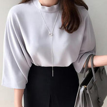Load image into Gallery viewer, Jewelry Silver Color Round Circle Long Tassel Necklace