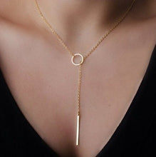 Load image into Gallery viewer, Heart Leaf Moon Pendant Necklace