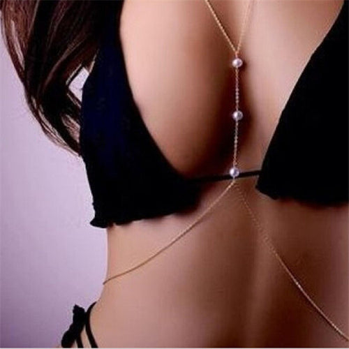 Sexy Crossover Body Jewelry Waist Belly Chain