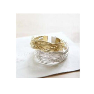 Popular Silver Plated Wide Cuff Bracelet