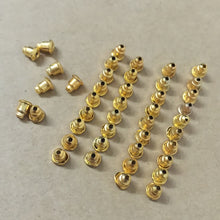 Load image into Gallery viewer, 50 Units \ Pack Alloy Bullet Earring Backs