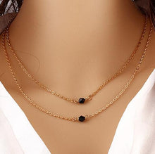 Load image into Gallery viewer, trendy jewelry copper choker multi layer necklace