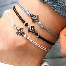 Load image into Gallery viewer, Summer Beach Turtle Shaped Anklet