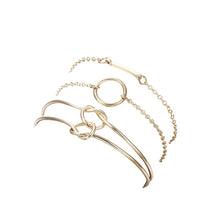 Load image into Gallery viewer, Gold Color Cuff Bangle
