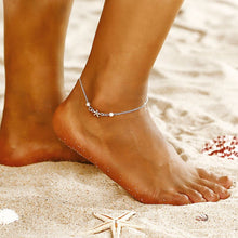 Load image into Gallery viewer, Foot Chain Tibetan Silver Plated