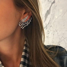 Load image into Gallery viewer, Statement Crystal Stud Earrings