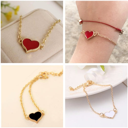 Charming Red Heart Bracelets & Bangles