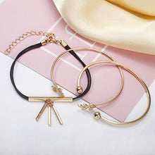 Load image into Gallery viewer, Bohemian Leaf Peach Heart Bead Chain
