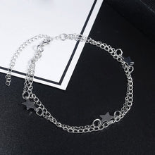 Load image into Gallery viewer, Summer Style New MultiLayer Star Pendant Anklet